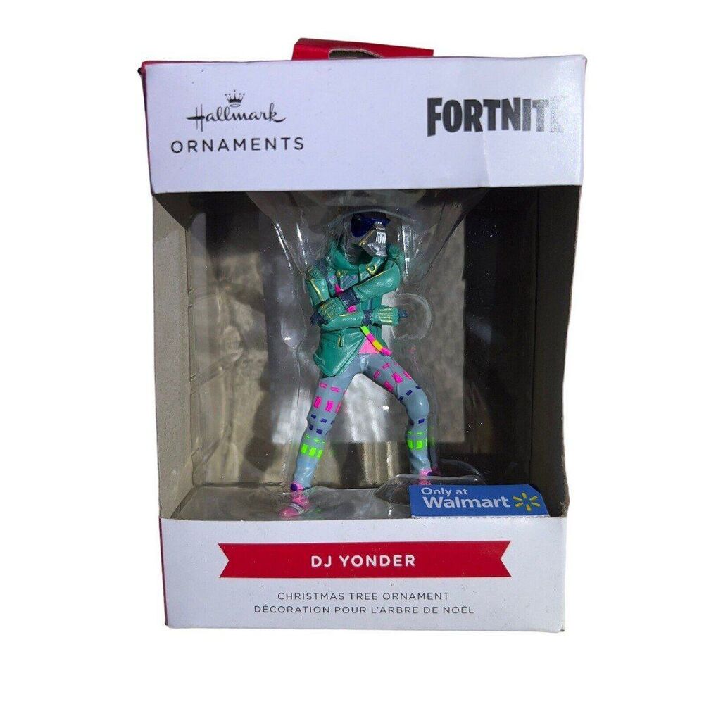 Hallmark 2021 Epic Games Fortnite DJ Yonder 3” Christmas Tree‎ Ornament